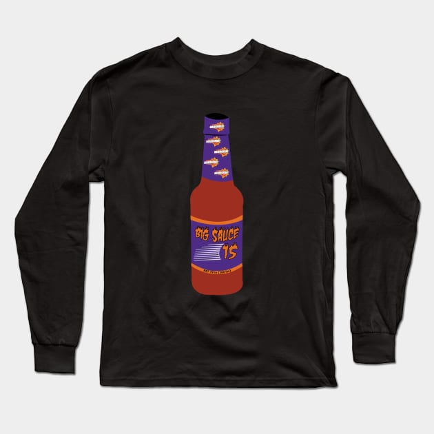 Alan Williams 'Big Sauce' Long Sleeve T-Shirt by Suns Solar Panel